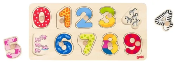Puzzle, "Zählen lernen"